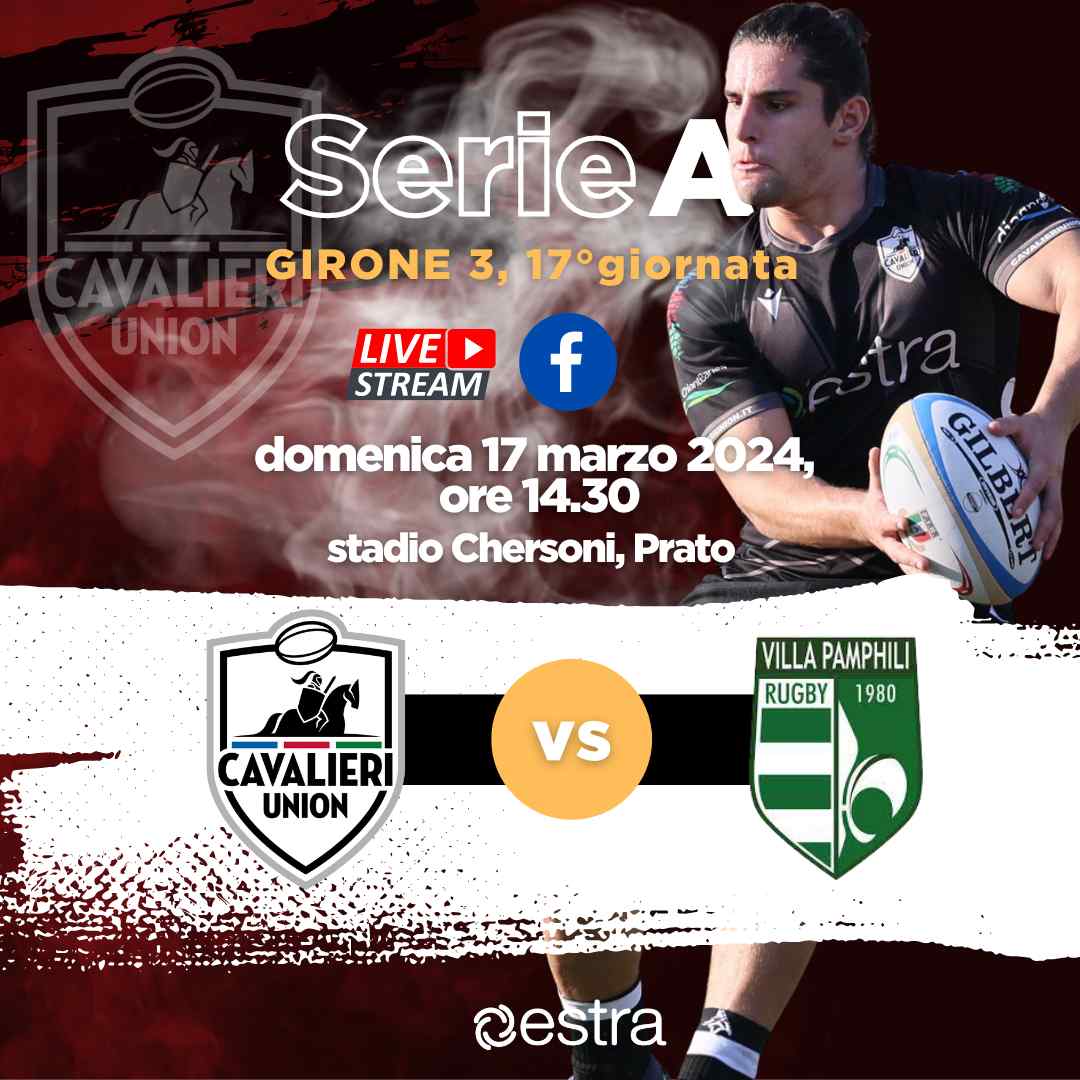 Il match di serie A con il Villa Pamphili e tutti gli appuntamenti di un weekend pieno di grande rugby